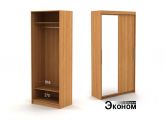 Двухдверный шкаф ДСП + зеркало 948/450а эконом