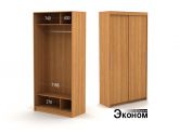 Двухдверный шкаф ДСП 1188/450в эконом