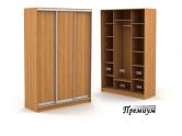 Трехдверный шкаф ДСП 1504/600