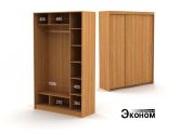 Трехдверный шкаф ДСП 1504/450а эконом