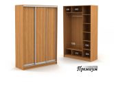 Трехдверный шкаф ДСП 1604/450