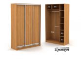 Трехдверный шкаф ДСП 1504/600