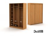 Трехдверный шкаф ДСП 1744/600и эконом