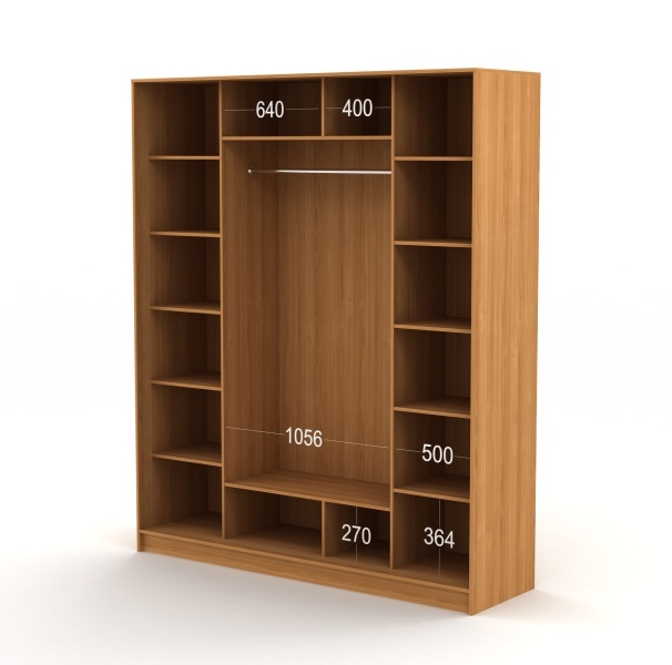 4-дверный шкаф-купе